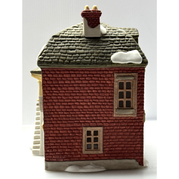 Vintage Dept 56 Dickens Village Series A Christmas Carol Fezziwig Warehouse Read - Picture 4 of 12